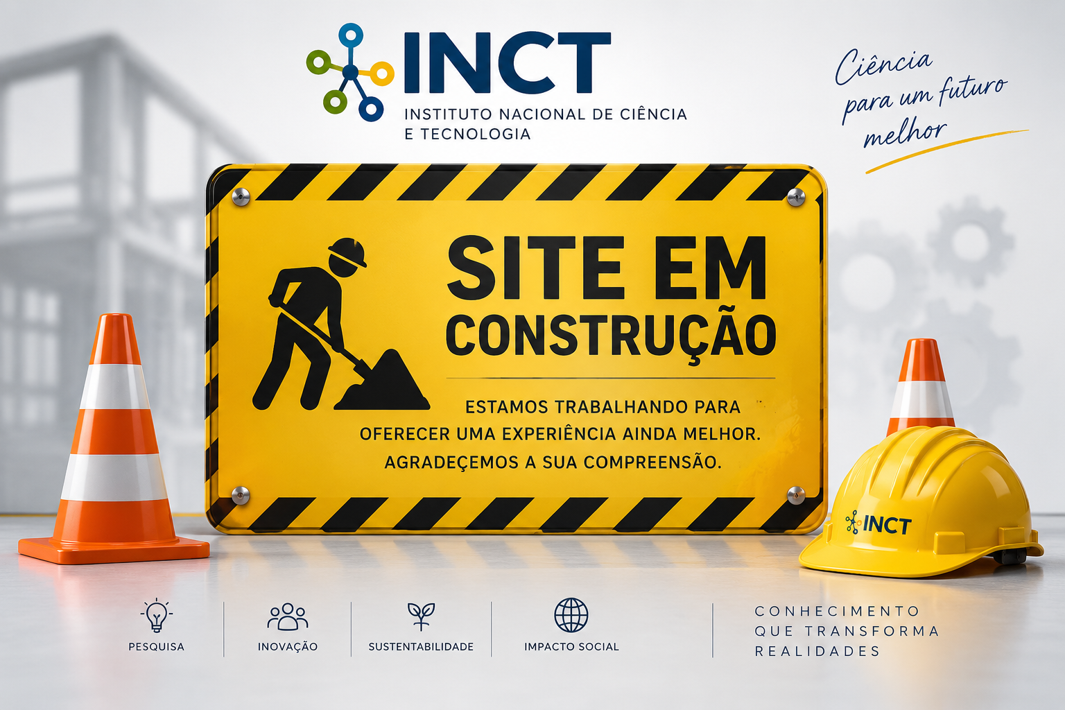 Site em construção — INCT, NEV USP e CEPIX